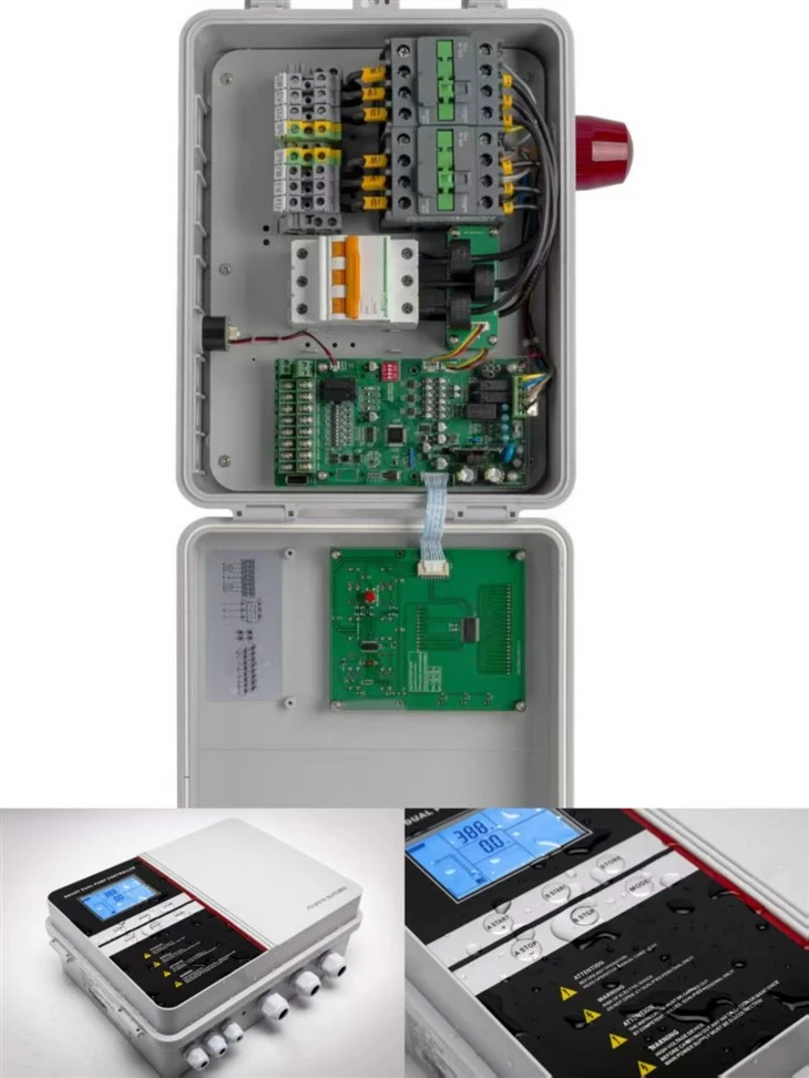 Tauler de control de bomba dual trifàsica 0,75-4kw
